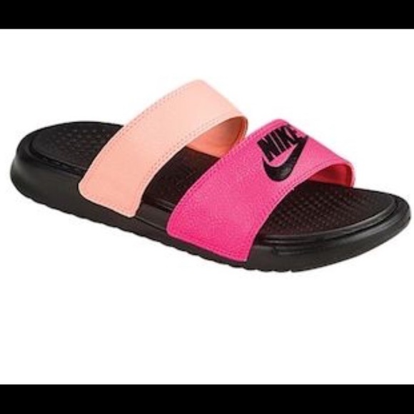 nike benassi duo ultra pink